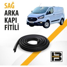 B&M Kauçuk Ford Transit Custom Panelvan (2018-2023) Sağ Arka Kapı Fitili BM01802