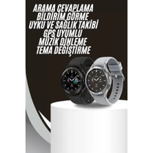 Fta Ticaret Akıllı Saat Bluetooth Bağlantılı Yuvarlak Ekran Plastik Kordonlu