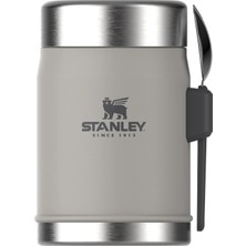 Stanley Classic Legendary Yemek Termosu, 0.4 Litre, Gri (Ash)