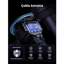 30W 3 Portlu Araç Içi Şarj Cihazı Çakmaklık Adaptörü, 45843