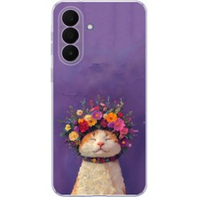 TechTree Samsung Galaxy A27 Uyumlu Frida Catlo Kedi Baskılı Silikon Kılıf