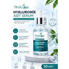 Provalue Hyaluronik Asit Serum 30 ml – Yoğun Nemlendirici ve Dolgun Görünüm Sağlayan Cilt Bakım Serumu
