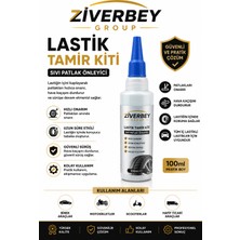 Ziverbey Lastik Tamir Kiti 100ML Sıvıpatlak Önleyici