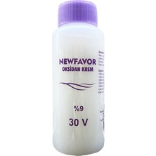 New Favor Oksidan Krem Saç Boya Sıvısı 9'luk 30 Volüme 60 ml