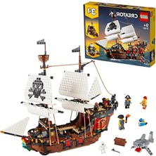 Get Store 3’ü 1 Arada Korsan Gemisi Yapım Seti - 1260 Parça Eğlence