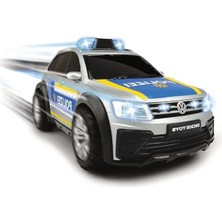 Get Store Dickie, 203714013, Vw Tiguan R-Line Polis Aracı, Lisanslı, 25 Cm, 1:18, Işık ve Ses, Vw Tiguan R-Line Police Car