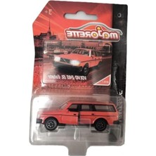 Get Store Kırmızı Metal Diecast Volvo 240 Gl Estate Modeli