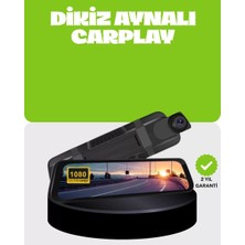 Marsilyan Ultra Geniş Açılı Araç Kamerası Dokunmatik Ayna Kayıtlı