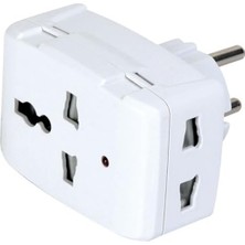 Get Store Işıklı Çok Amaçlı Dönüştürücü, Geniş Voltaj Aralığı, 13A Kapasite