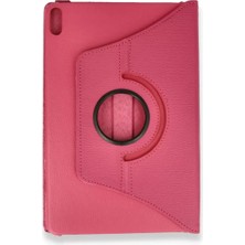 Aydogan's Ayd Huawei Honor Pad X8A Kılıf 360 Tablet Deri Kılıf - Pembe