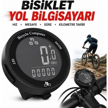 Multizone Bisiklet Bilgisayarı Kablolu LCD Yol Bilgisayarı Hız Ölçer Kilometre Sayacı Suya Dayanıklı Anlık Hız Mesafe Süre Takibi