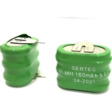 Aydogan's Ayd 3.6V 3S1P 160 Mah 2 Pin Nı-Mh Buton Pil