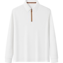 New Performance ARW61038 SERİNTUTAN-ANTİBAKTERİYEL-YÜKSEK KALİTE Uzunkol Fermuarlı POLYAMİD Polo Yaka  Tshirt