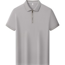 New Performance ARW98306 SERİNTUTAN-ANTİBAKTERİYEL-YÜKSEK KALİTE Fermuarlı Erkek Polo Yaka  Tshirt