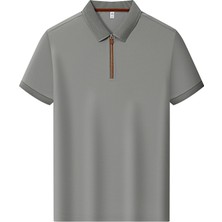 New Performance ARW98253 SERİNTUTAN-ANTİBAKTERİYEL-YÜKSEK KALİTE Fermuarlı Erkek POLYAMİD Polo Yaka  Tshirt