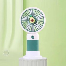 Get Store USB Şarj Edilebilir Mini Fan, 250MAH Batarya, Seyahat Için Taşınabilir