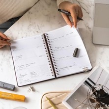 Get Store A5 Boyutunda Süresiz Planlayıcı Ajanda - Galaksi Temalı