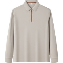 New Performance ARW61038 SERİNTUTAN-ANTİBAKTERİYEL-YÜKSEK KALİTE Uzunkol Fermuarlı POLYAMİD Polo Yaka  Tshirt