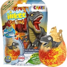 Başel Oyuncak Inkee - Surprise Bath Bomb Dino 35597EN