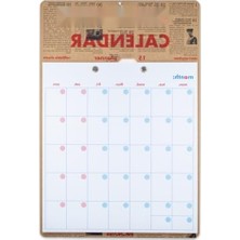 Get Store Aylık Planlayıcı Duvar Takvimi - Tarihsiz