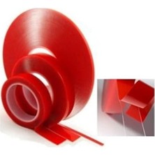 Get Store 15 mm x 5 M Akrilik Şeffaf Çift Taraflı Bant, Süper Güçlü