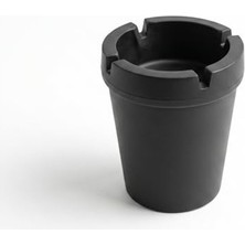Get Store Kapaklı Kokusuz Araç Içi Küllük, Yuvarlak ve Isıya Dayanıklı