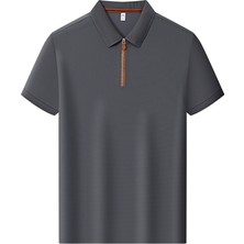 New Performance ARW98253 SERİNTUTAN-ANTİBAKTERİYEL-YÜKSEK KALİTE Fermuarlı Erkek POLYAMİD Polo Yaka  Tshirt