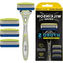 Get Store -  5 Erkek Tıraş Makinesi | Aloe Vera Tahrişi Azaltmak Için | Has Nemlendirici Jel ve Düzeltici | Tıraş Makinesi + 3 Yedek Bıçak
