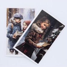 Get Store Yılbaşına Özel 15 Parça Kartpostal, Zarf ve Sticker Seti