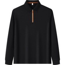 New Performance ARW61038 SERİNTUTAN-ANTİBAKTERİYEL-YÜKSEK KALİTE Uzunkol Fermuarlı POLYAMİD Polo Yaka  Tshirt