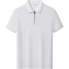 New Performance ARW98306 SERİNTUTAN-ANTİBAKTERİYEL-YÜKSEK KALİTE Fermuarlı Erkek Polo Yaka  Tshirt