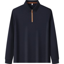 New Performance ARW61038 SERİNTUTAN-ANTİBAKTERİYEL-YÜKSEK KALİTE Uzunkol Fermuarlı POLYAMİD Polo Yaka  Tshirt