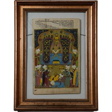 Galeri Atmaca Osmanlı Saray Yaşamı Temalı Minyatür Tablo