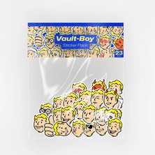 Baprile Fallout Vault-Boy Sticker Paketi 23 Parça Yapışkanlı Etiket Seti