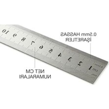 Get Store Metal Cetvel, 50CM Uzunluk