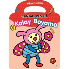 Aydogan's Ayd Çantalı Renkli Kolay Boyama- Kırmızı
