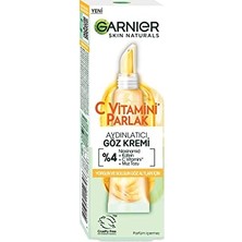 Esranın Dünyası Garnier C Vitamini Parlak Aydınlatıcı Göz Kremi