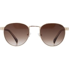 Caretta Crttagünş 8570-C.04 Genç Erkek,kadın,unisex Oval Çerçeveli Metal UV400 Güneş Gözlüğü