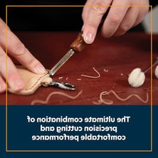 Get Store Deri Kenar Düzeltici, Açılı Uçlu Törpüleme Aleti, Kendin Yap Projeleri Için