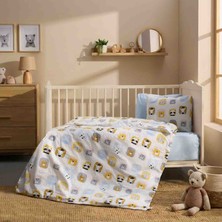 Sall Home 🦁 Safari Dostları Desenli Bebek Nevresim Takımı
