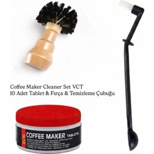 Vestron Espresso Kahve Makinesi Temizleme Bakım Kiti Homebarista | Pro 3'lü Set Vct T101