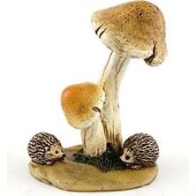 Get Store Minyatür Peri Bahçesi ve Teraryum Kirpi Heykeli, 5.7 cm