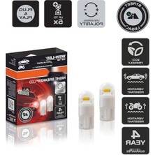 Get Store LED T10 W5W Plaka Park Iç Mekan Ampulü - 6000K Beyaz Işık