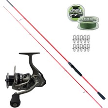 Okuma Acuador 4000 - Ryuji Red Fox 270CM 5-55GR Spin Olta Seti