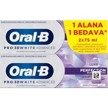 Esranın Dünyası Oral-B Pro 3D White Advanced Luxe Perfection Diş Macunu 150 ml