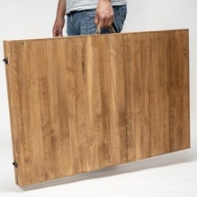 Get Store Çok Amaçlı Katlanır Ahşap Masa - 75X228 cm