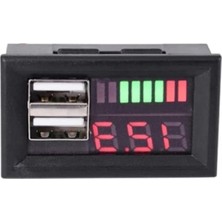 Get Store Kırmızı LED Dijital Ekran Voltmetre - 12V Dc