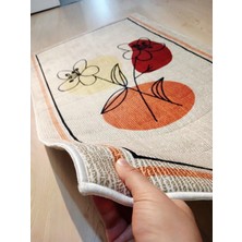 Ardizayn Bohemian 70x120cm Kaymaz, Dökülmez Taban Banyo Paspası