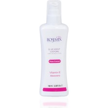 Flzdgnkr Rosemix - Gül Özlü Alovera Vitamin-E El ve Vücut Losyonu 180 ml - 2 Adetlik Set