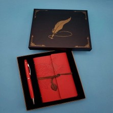 Colezium Defter Kalem Kırmızı Renk